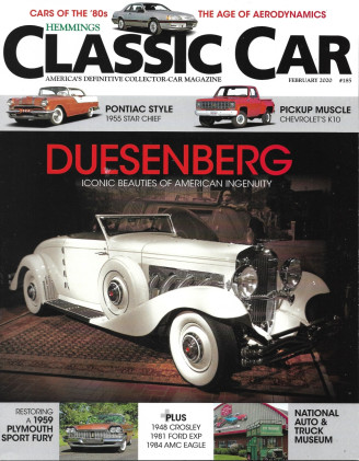 HEMMINGS CLASSIC CAR 2020 FEB - '55 STAR CHIEF, '59 SPORT FURY, '48 CROSLEY